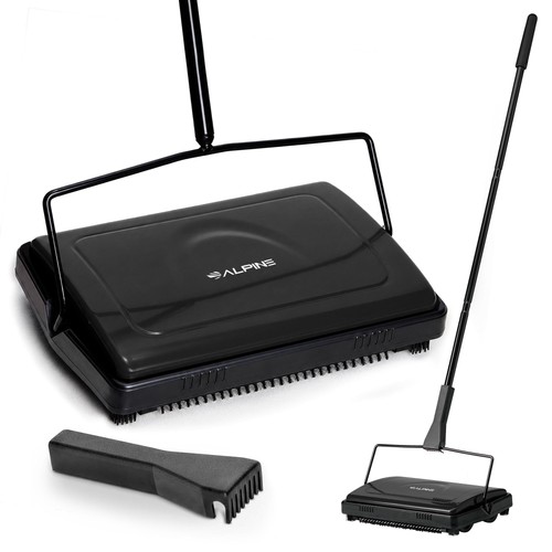 Carpet sweeper manual triple - carpet,