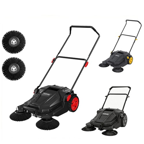Manual floor sweeper 6in - manual,